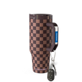 Thicc Buddy 40oz | Espresso Checkered
