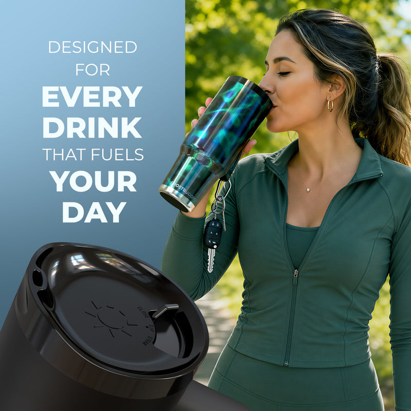 Thicc Buddy 40oz | Royal Glitz